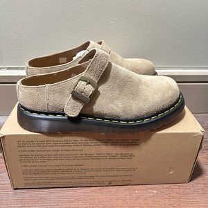 Dr. Marten Isham Suede Clogs